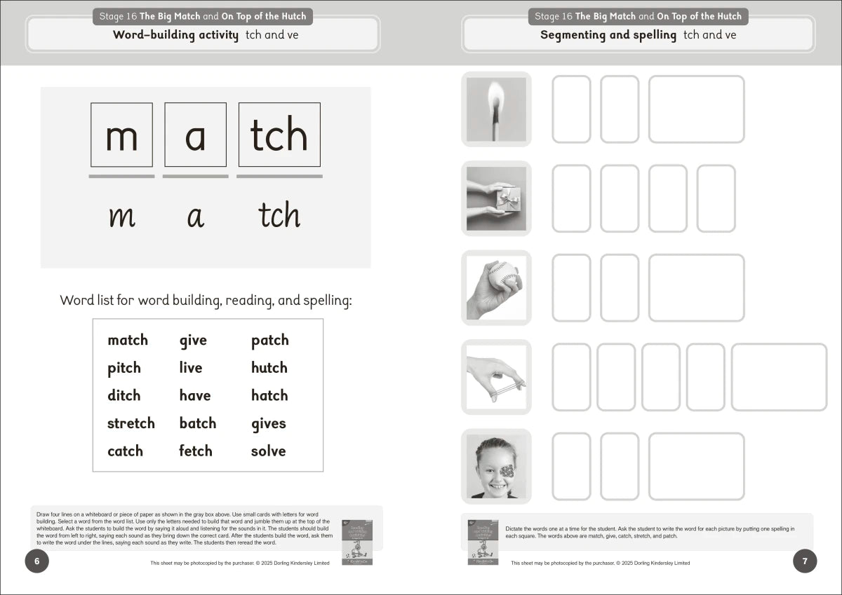 Phonic Books Dandelion Launchers Extras Stages 16-20 Reading and Writing Activities US - Paperback / softback