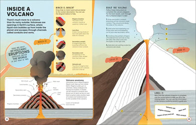 Brain Booster Volcanoes and Earthquakes US - Paperback / softback