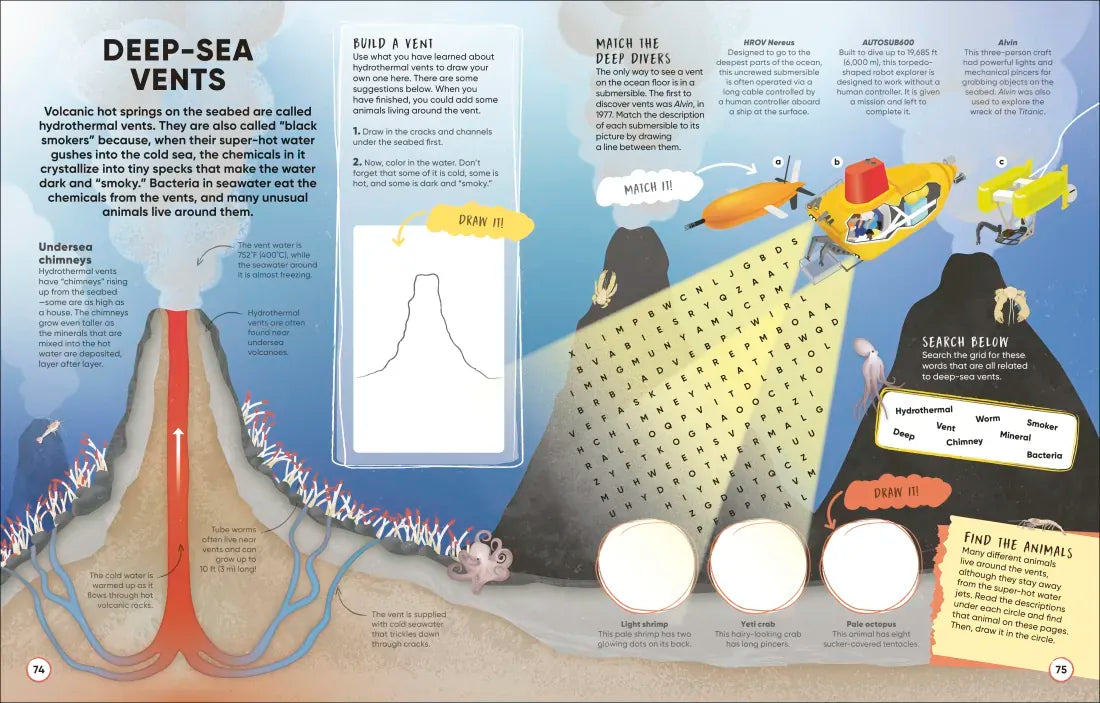 Brain Booster Volcanoes and Earthquakes US - Paperback / softback