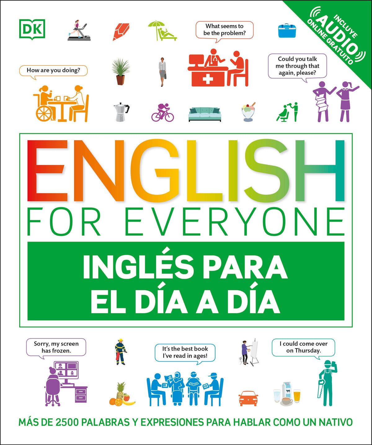 English for Everyone Inglés para el día a día (Everyday English Spanish Edition) cover (ISBN 9780593848012)