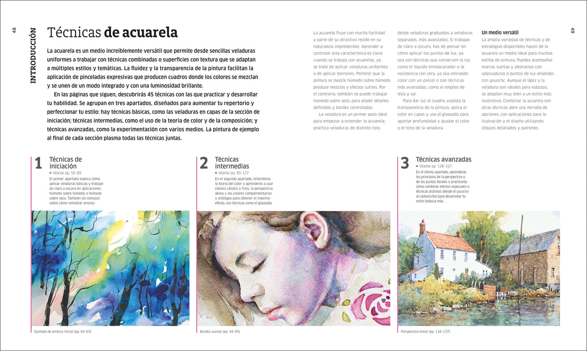 Acuarela (Artist's Watercolor Techniques) interior 1 (ISBN 9780593848050)