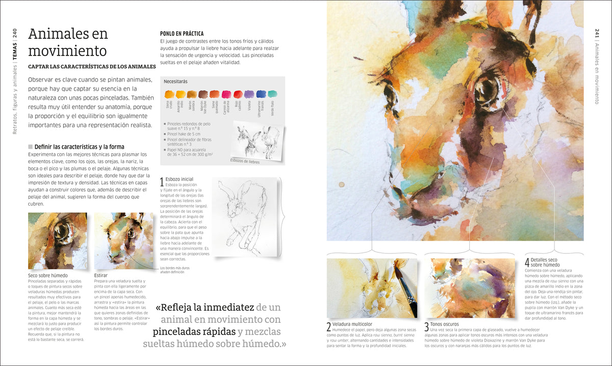 Acuarela (Artist's Watercolor Techniques) interior 4 (ISBN 9780593848050)