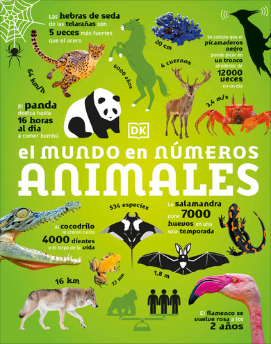 El mundo en números: Animales (Our World in Numbers Animals) cover (ISBN 9780593848173)
