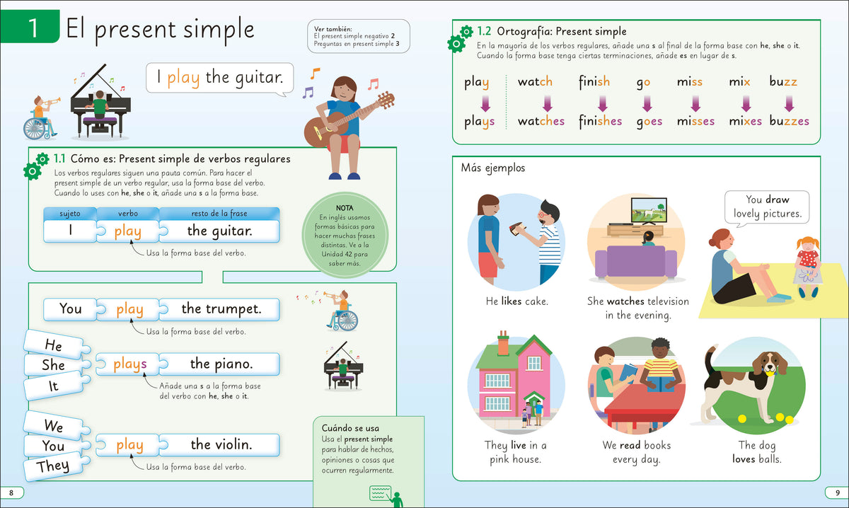English for Everyone Junior Gramática inglesa (English Grammar) interior 1 (ISBN 9780593848265)