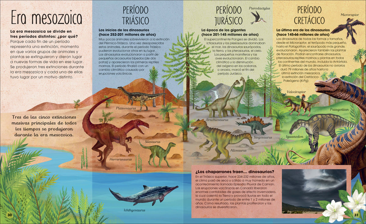 La vida secreta de los dinosaurios y el mundo prehistórico (Prehistoric Worlds) interior 3 (ISBN 9780593848289)