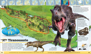 Atlas de dinosaurios (Where on Earth? Dinosaurs and Other Prehistoric Life) interior 2 (ISBN 9780593848302)