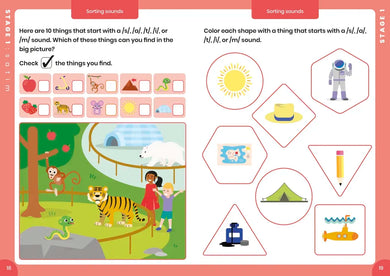 DK Super Phonics My First Letter Sounds US - Paperback / softback