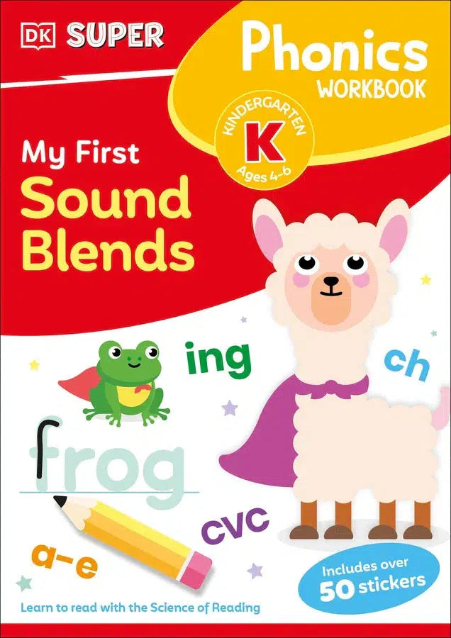 DK Super Phonics My First Sound Blends-Children’s / Teenage general interest: Information resources-買書書 BuyBookBook