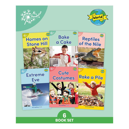 Phonic Books Dandelion World VCe Spellings-Children’s Educational: Language/ literature/ literacy-買書書 BuyBookBook