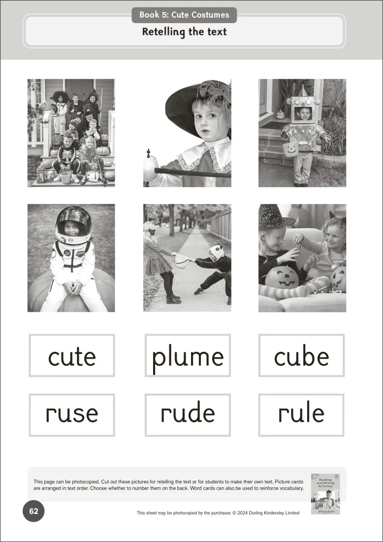 Phonic Books Dandelion World VCe Spellings Activities US - Paperback / softback