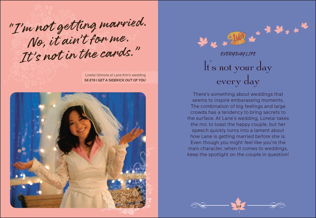 Gilmore Girls Life Lessons US - Hardback