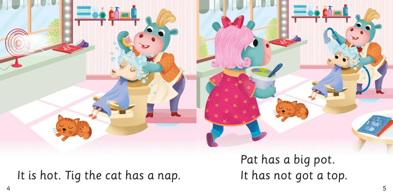 DK Super Phonics My First Decodable Stories Haircut Hippos US - Multiple-component retail product, boxed