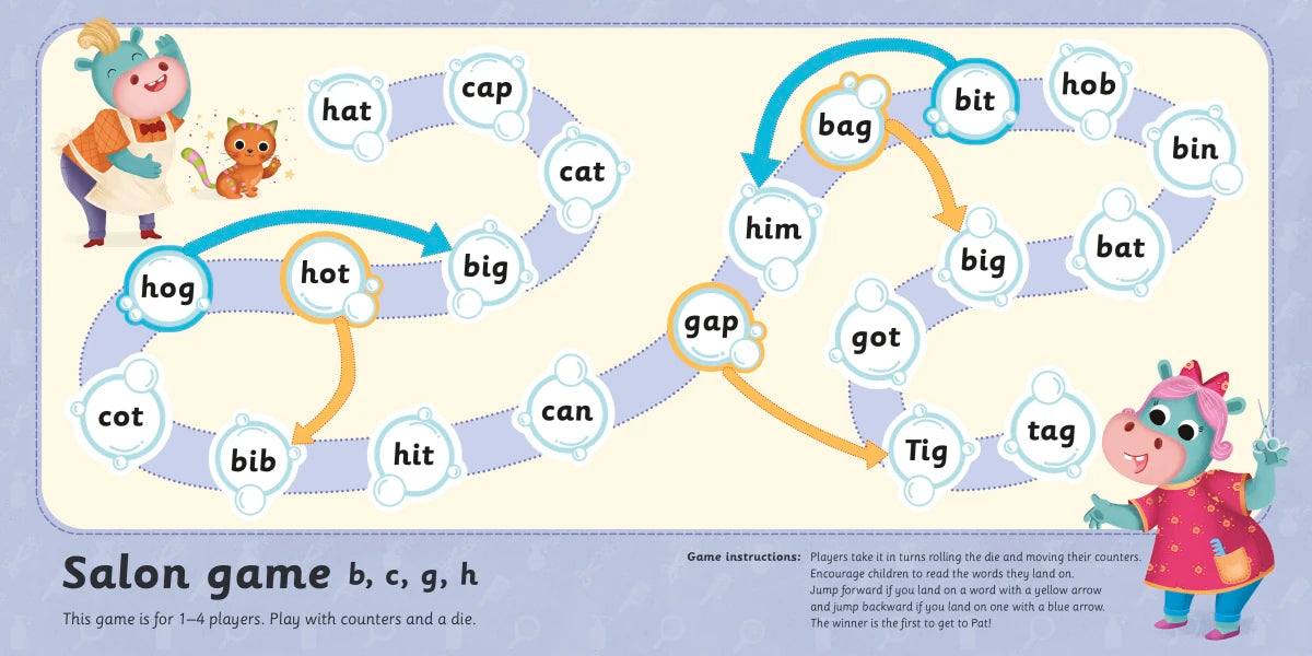 DK Super Phonics My First Decodable Stories Haircut Hippos US - Multiple-component retail product, boxed