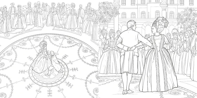 Queen Charlotte, A Bridgerton Story: The Official Coloring Book US - Paperback / softback