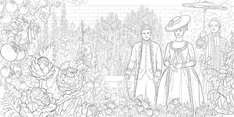 Queen Charlotte, A Bridgerton Story: The Official Coloring Book US - Paperback / softback