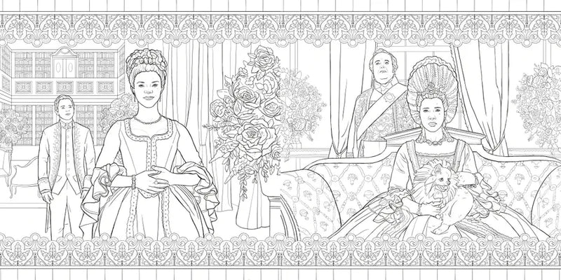 Queen Charlotte, A Bridgerton Story: The Official Coloring Book US - Paperback / softback