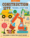 Construction Site Preschool Activity Book-Children’s interactive and activity books and kits-買書書 BuyBookBook