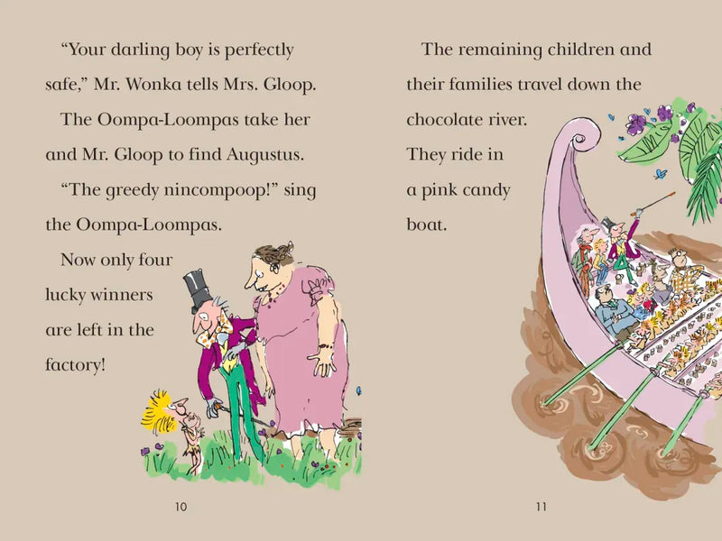 Charlie and the Chocolate Factory: They All Come Out in the Wash US - Hardback