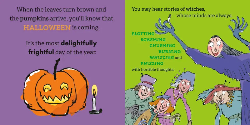 Roald Dahl: How to Have a Frightful Halloween US - Hardback