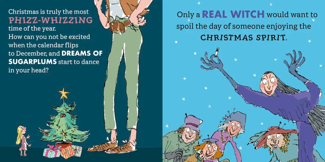 Roald Dahl: Phizz-Whizzing Christmas Book US - Hardback