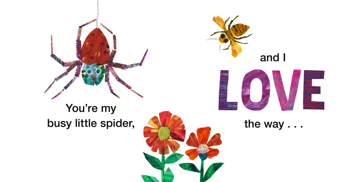 You're My Busy Little Spider US - Board book