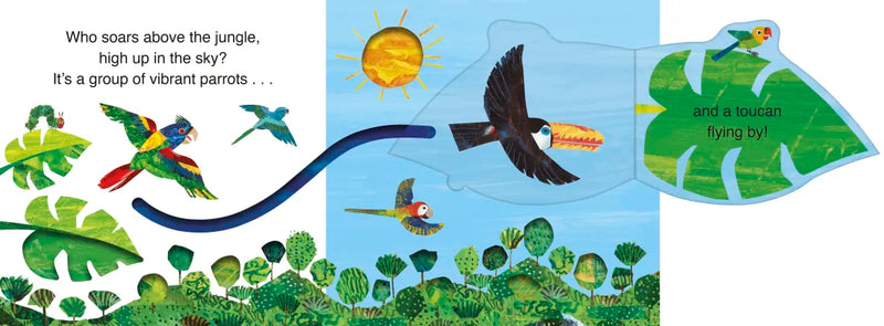 The Very Hungry Caterpillar's Jungle Hide & Seek US - Board book