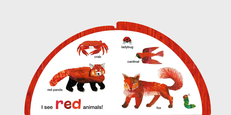 The Very Hungry Caterpillar's Animal Colors US - Board book