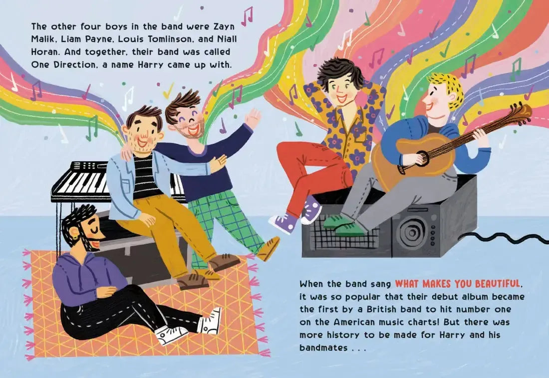 Harry Styles: A Baby's First Biography US - Board book