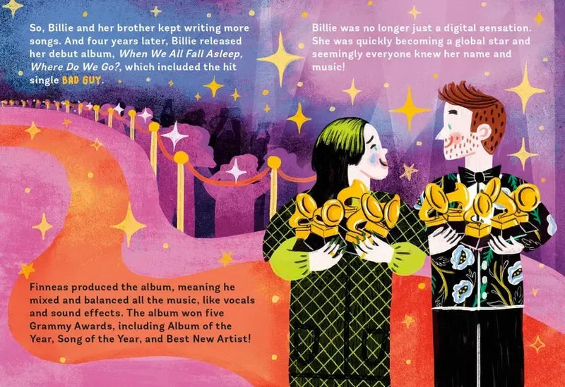 Billie Eilish: A Baby's First Biography US - Board book