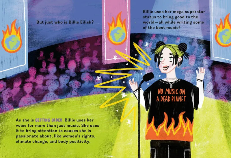 Billie Eilish: A Baby's First Biography US - Board book