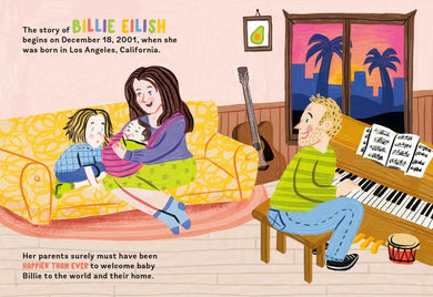 Billie Eilish: A Baby's First Biography US - Board book