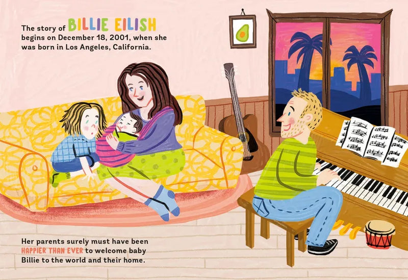 Billie Eilish: A Baby's First Biography US - Board book
