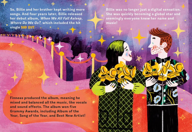 Billie Eilish: A Baby's First Biography US - Board book