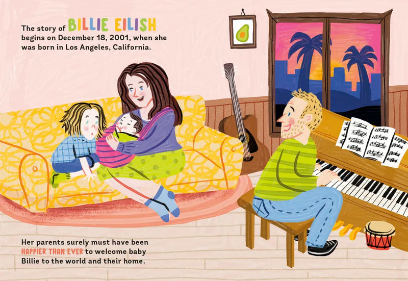 Billie Eilish: A Baby's First Biography US - Board book