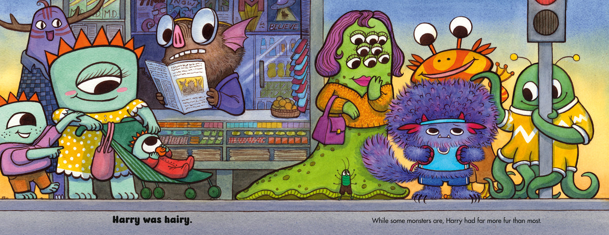 Harry the Hairiest interior 5 (ISBN 9780593889671)