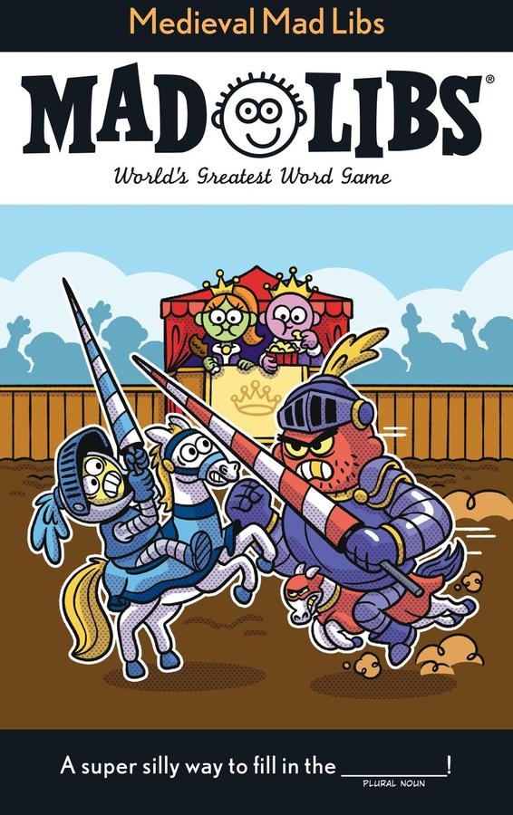 Medieval Mad Libs-Children’s interactive and activity books and kits-買書書 BuyBookBook