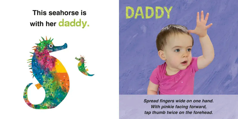 The Very Hungry Caterpillar's First Signs US - Board book