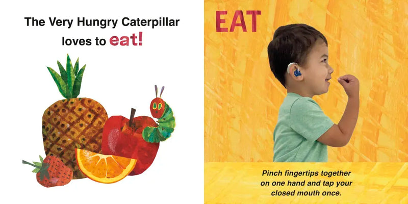 The Very Hungry Caterpillar's First Signs US - Board book