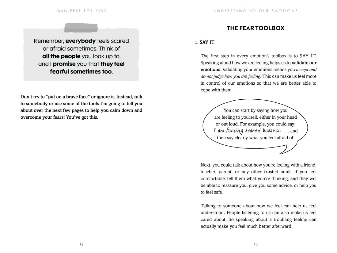Manifest for Kids: 4 Steps to Being the Best You US - Paperback / softback