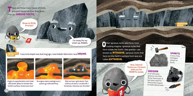 Talking Rocks and Minerals: Fact-Packed Guide to Geology US - Hardback