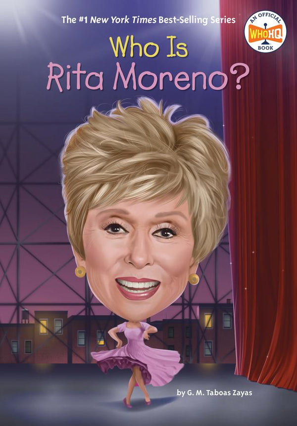Who Is Rita Moreno?-Children’s / Teenage general interest: Biography and autobiography-買書書 BuyBookBook