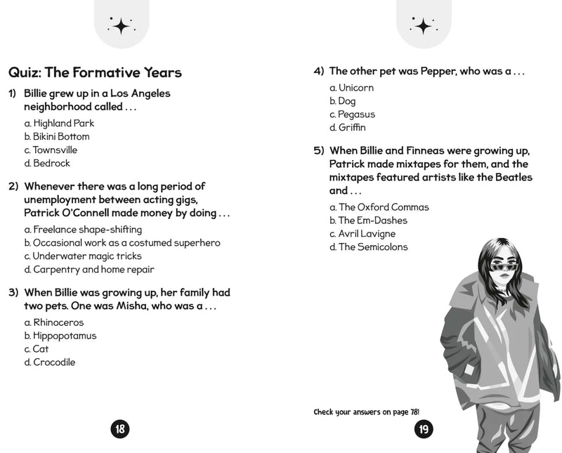 96 Facts About Billie Eilish US - Paperback / softback