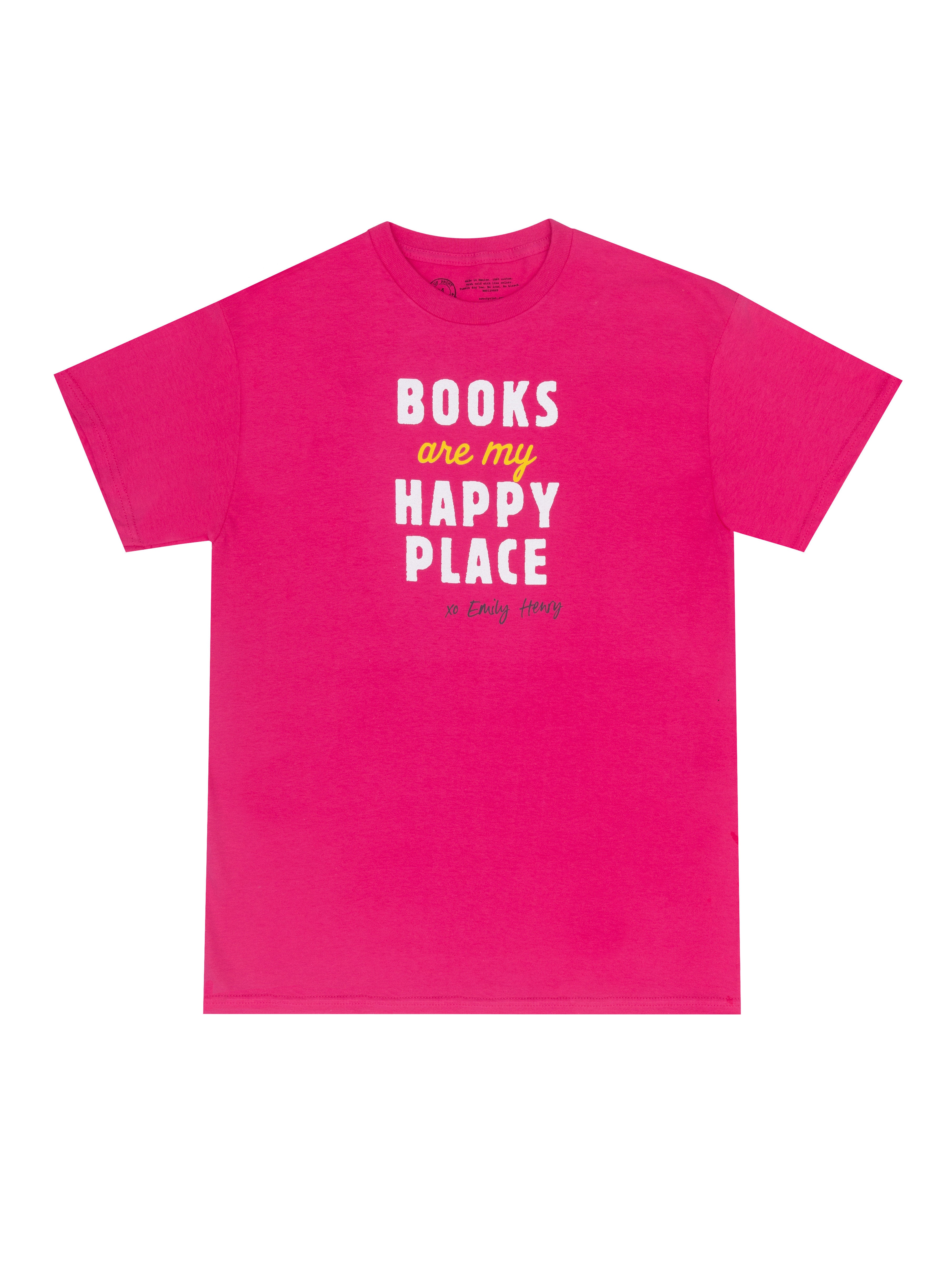 Emily Henry: Happy Place Unisex T-Shirt XXXX-Large