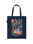 Puffin in Bloom: Sense and Sensibility Tote Bag-Lifestyle and Leisure-買書書 BuyBookBook