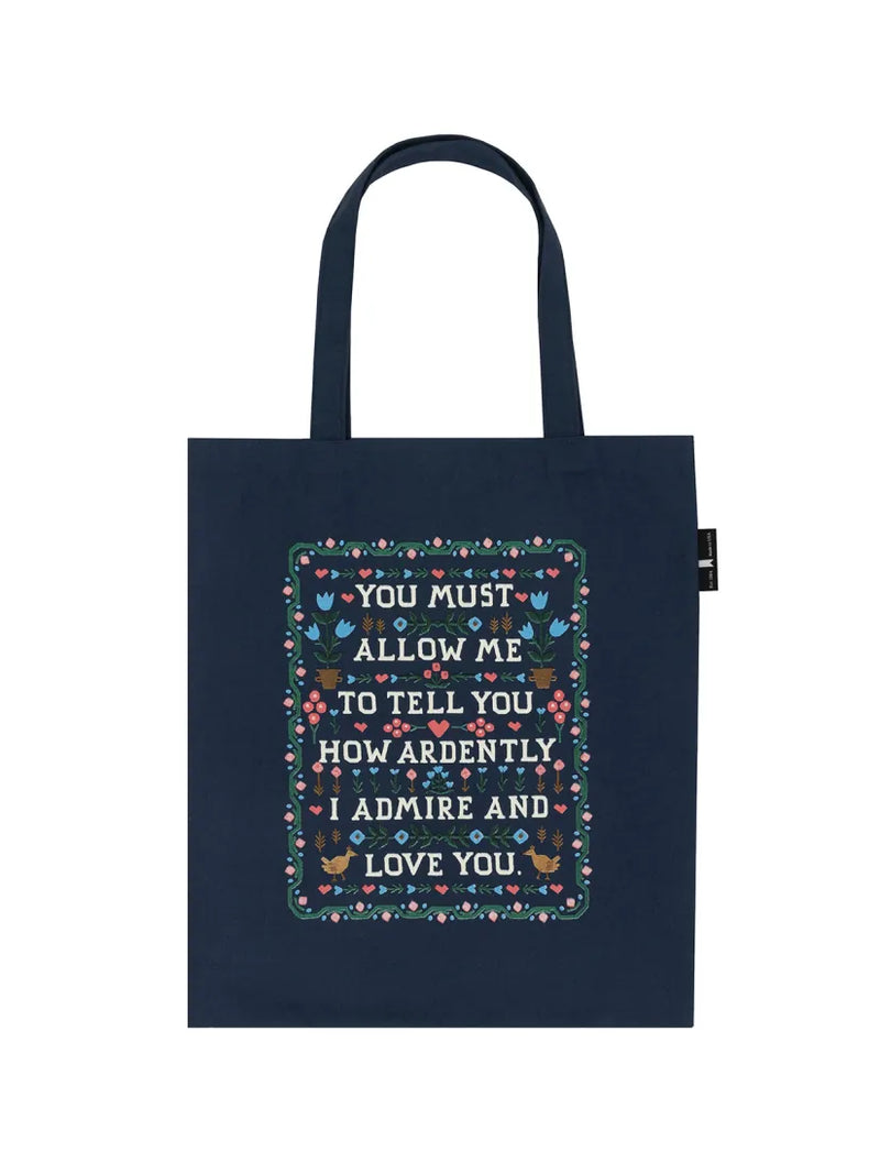 Puffin in Bloom: Pride and Prejudice Tote Bag US - Tote bag