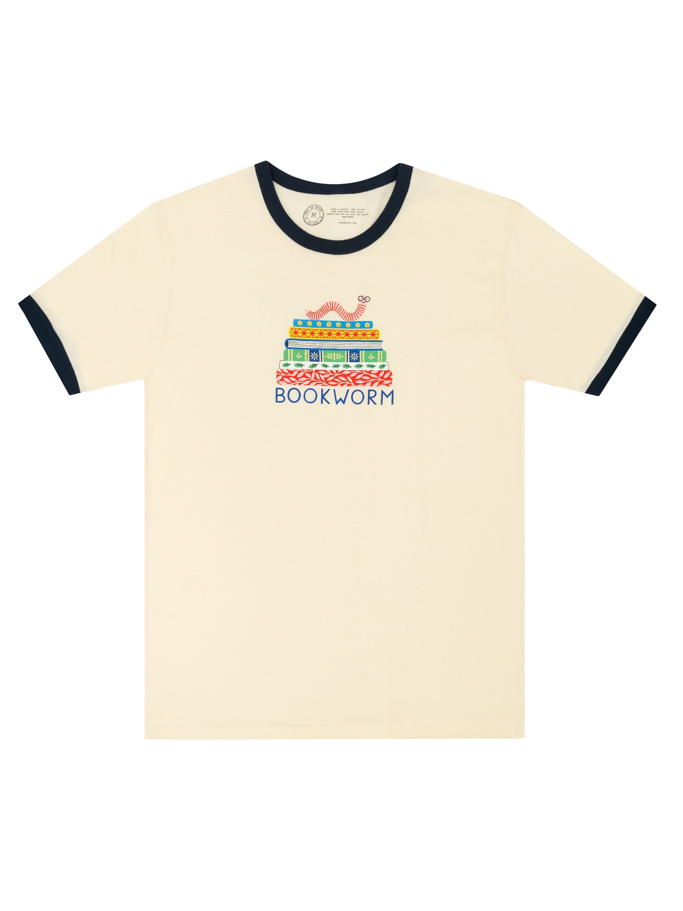 Bookworm Unisex Ringer T-Shirt XXX-Large