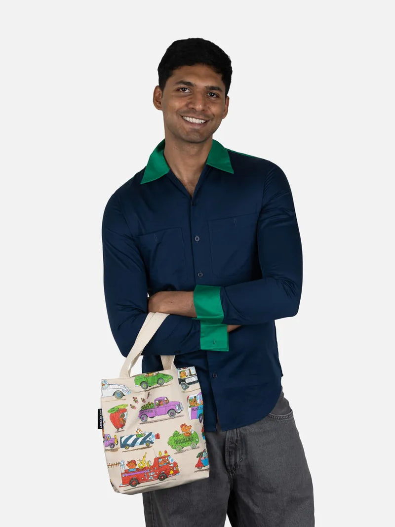 Richard Scarry: Cars and Trucks and Things That Go Mini Tote Bag US - Tote bag