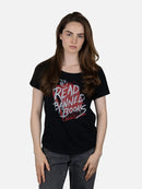 Read Banned Books (Graffiti Art) Women's Relaxed Fit T-Shirt X-Large US - Other apparel