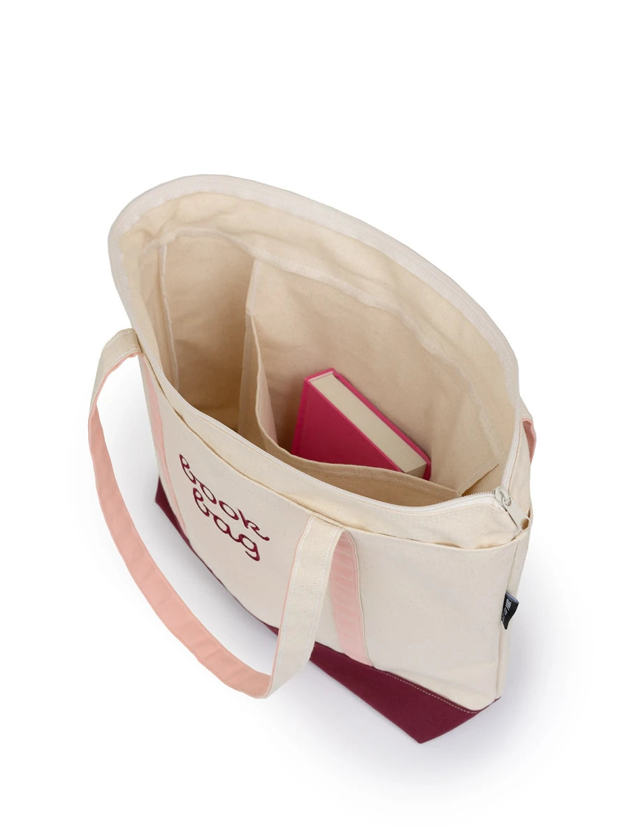 Book Bag Large Zippered Tote US - Tote bag