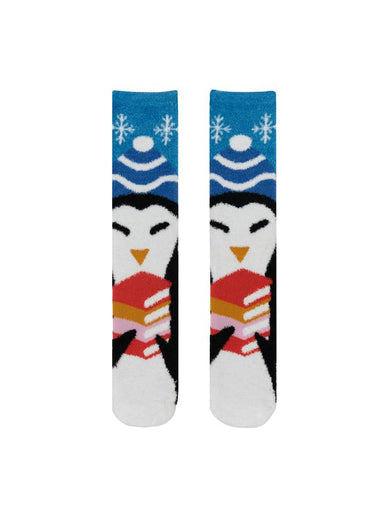 Penguin Reads Cozy Socks - Small-Lifestyle and Leisure-買書書 BuyBookBook